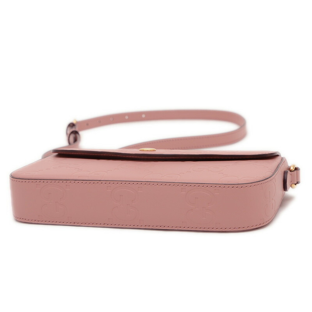 Gucci Leather Pink GG Bag Shoulder Super - Picture 6 of 6